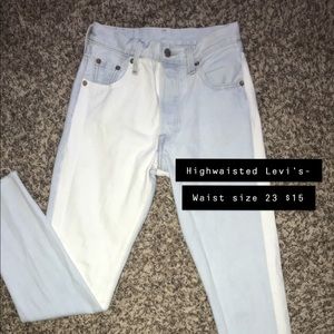 Levi high waisted